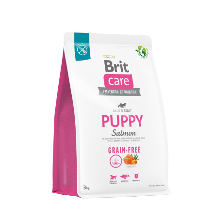 Brit Care Grain Free Puppy Salmon 3 кг